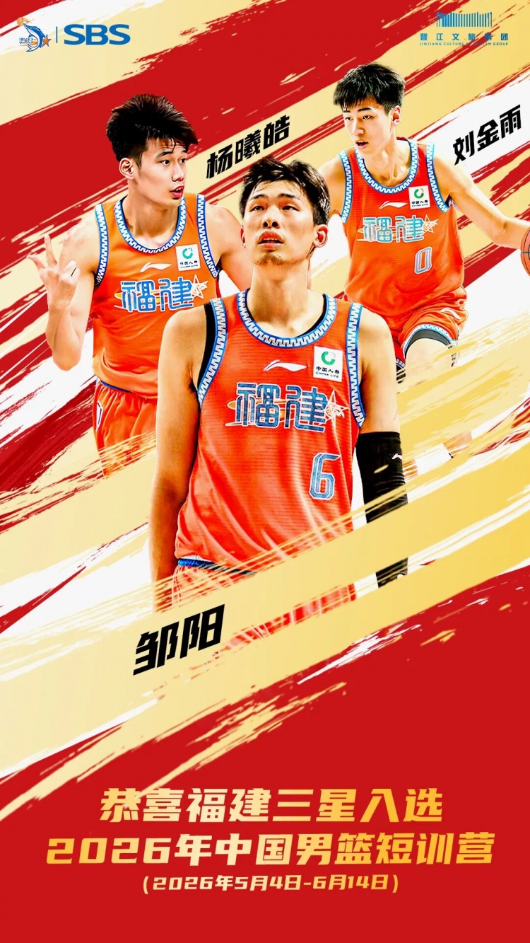 开云体育-一路向征程 | 福建三星入选中国男篮短训营大名单